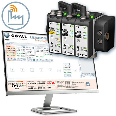 COVAL’s LEMCOM Manager: vacuum management made easy